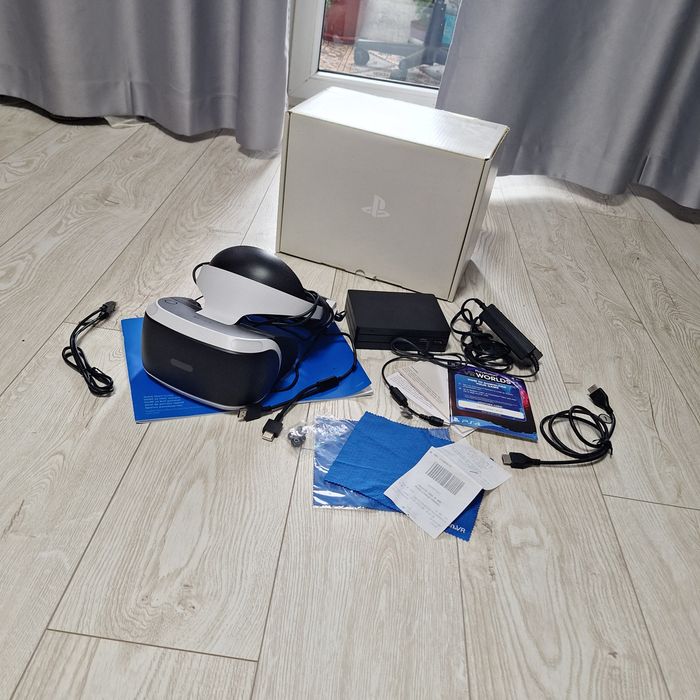 Kit Complet PlayStation VR (PSVR) – Stare Excelentă, Pachet Complet