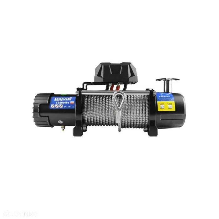 Troliu model nou HUSAR WINCH 13500 lbs (trage 6124 kg) + HUSA
