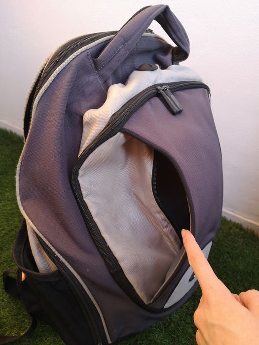 Rucsac Samsonite pt calatorie/laptop/drumeție, 25L, cu buzunare, gri/negru