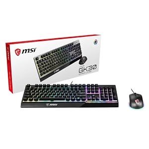 Клавиатура и мишка -  MSI Clutch Mouse GK30 Combo