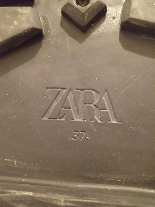 Сапоги кожаные Zara Турция
