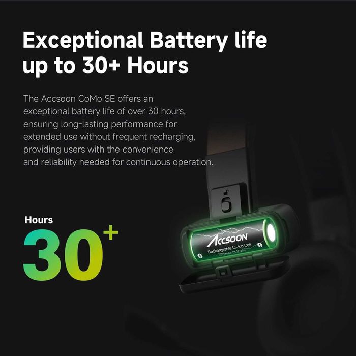 Accsoon CoMo SE (1H2R) Безжична интерком система за 3-ма души (2.4GHz)