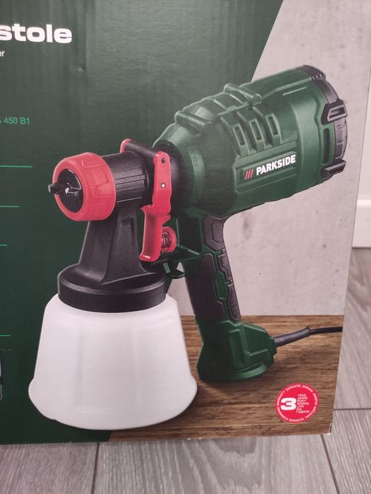 Pistol de vopsit electric Parkside putere 450 W