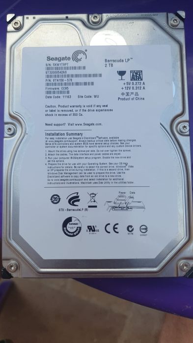 Hard disk 1Tb ,2Tb, 4Tb Seagate WD Toshiba