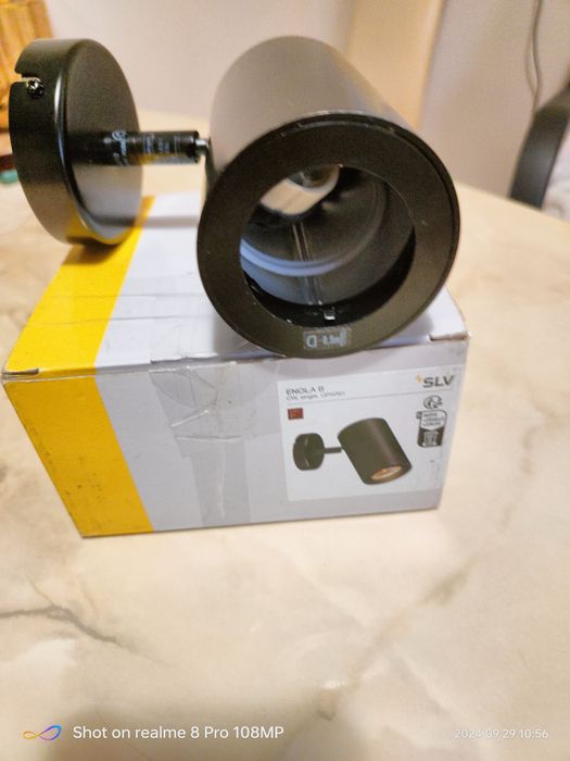 Aplica de perete cu bec,led,nou.