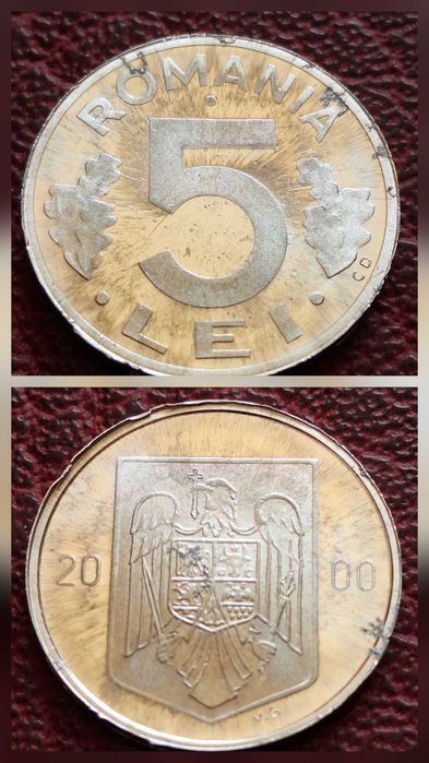 Monede/probe monetare 1 - 1000 lei 2000 UNC