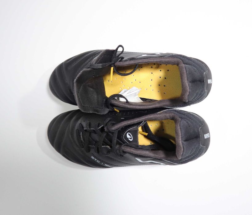 Ghete Fotbal Kipsta Vivalto II FG Piele Naturală - Mărimea 39 interior 24.5 cm