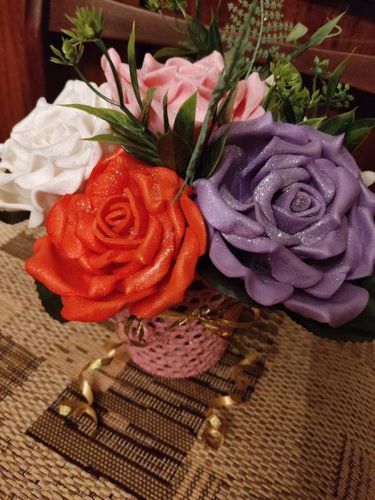 Скидка!Роскошный букет роз, всегда живые цветы!