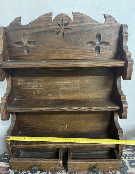 Raft de bucătărie vintage