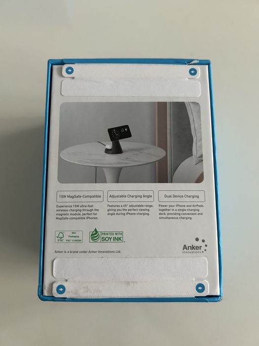 Anker Ultra Fast 2in1 Charging Dock Black (sigilat)