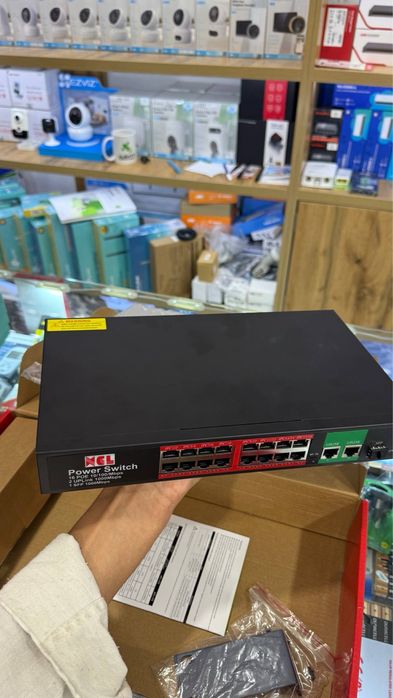 Network switch PoE - internet hub