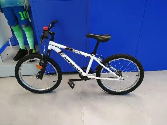 Bicicletă Mtb Rockrider St 100 20" Alb Copii - (SecondHand) Decathlon