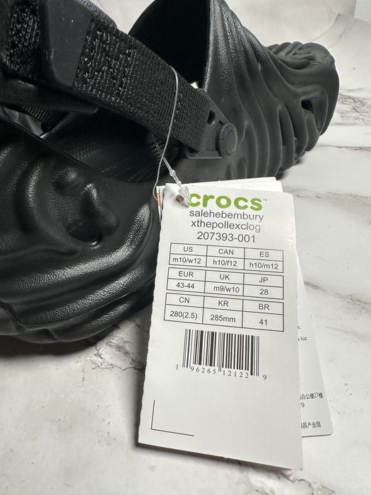 Crocs Pollex Black Negru