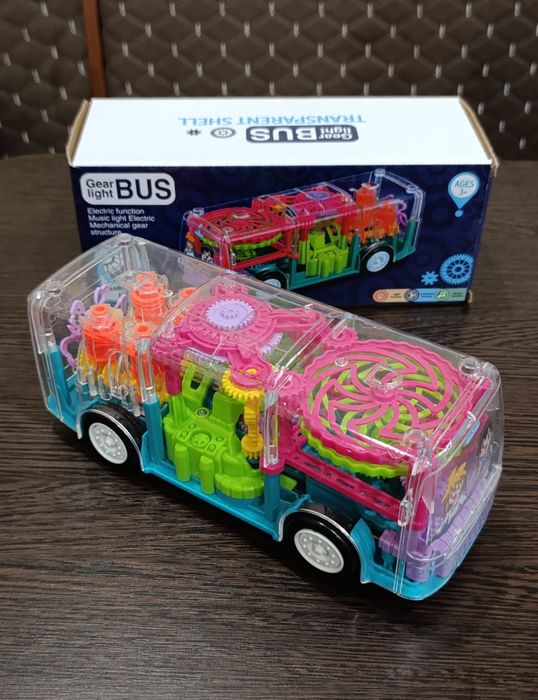 Машинки с шестерёнками музыкальные