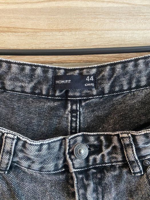 Blugi gri mom jeans 44 Sinsay