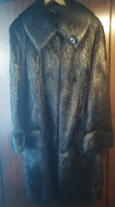 Палто от естествен косъм