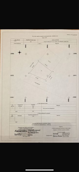 Vand teren sos giurgiului 403mp utili, deschidere la 2 strazi intravilan