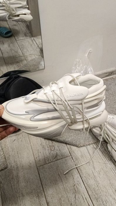 BALMAIN - Unicorn Sneakers White
