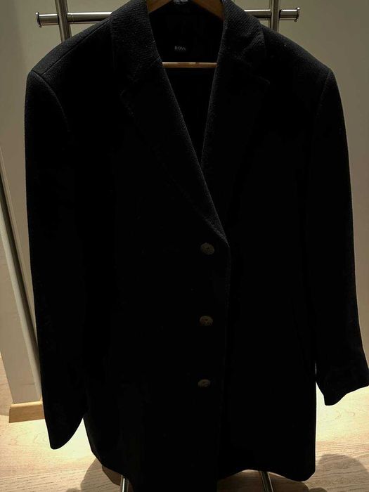 Дълги и топли мъжки зимни палта големи размери 56–60 BOSS/CARDUCCI