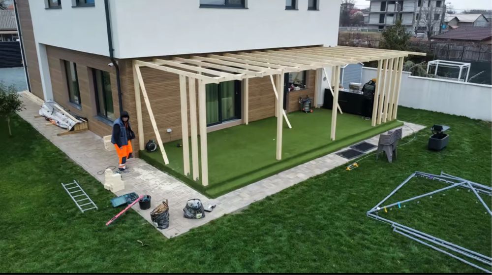 Terase foisor pergola casute de gradina din lemn