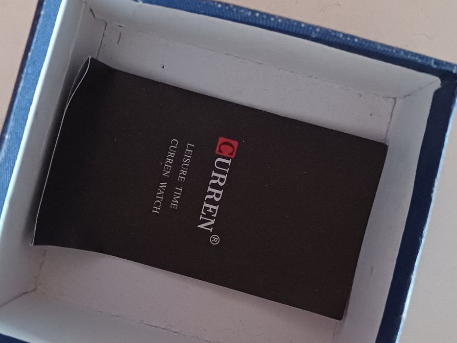 Ceas Curren quartz NOU+ ceas Foxbox nou (doar analog)