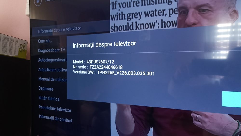 Televizor Philips smart 108 cm