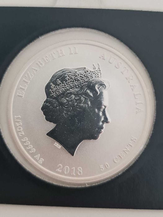 Лот от 3 бр Лунари сребро 1/2 oz куче 2018, тигър 2010 и прасенце 2019