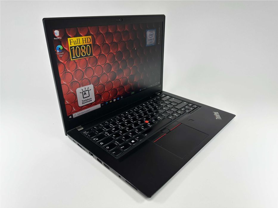 Laptop Lenovo T480s Intel i7 SSD 14 inch Full HD Garantie 12 luni