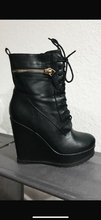 Сапоги женские демисезонные, б/у