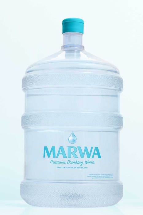 Marwa 19 litrlik kuller uchun fitltrlangan toza suv
