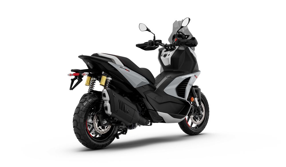 Aprilia SRGT 400, E5+, 2026 - Cel mai dinamic scuter de Adventure !