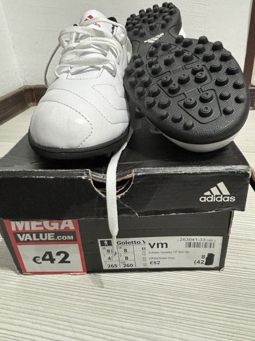 Ghete fotbal Adidas Goletto FG Snr 00 mărimea 39 1/3