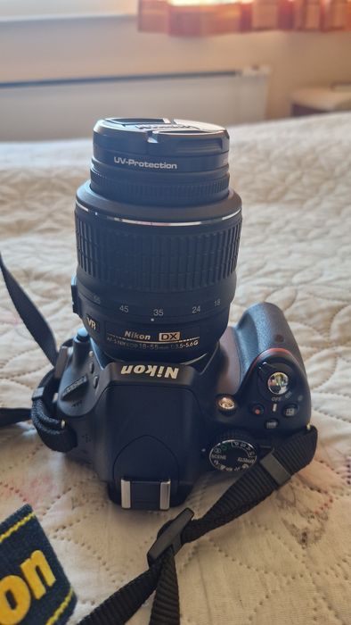 Продавам Nikon D5100 с 2 обектива