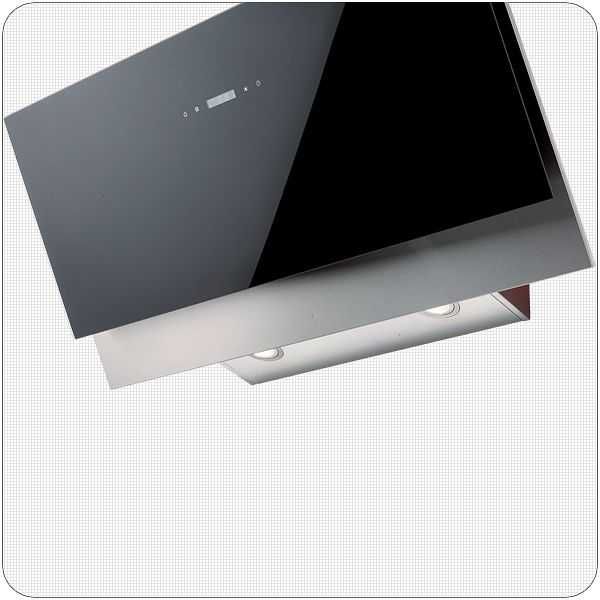 Аспиратор WOLKENSTEIN,стъкло Черен 90 см