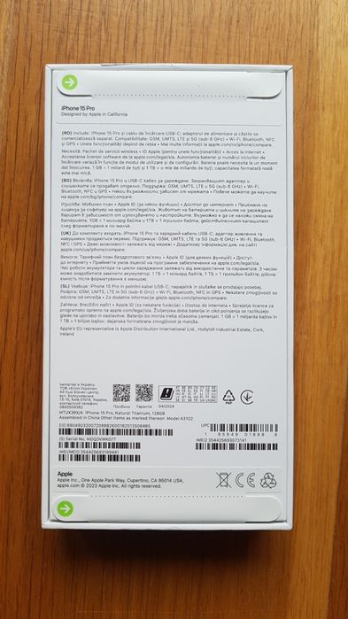 iphone 15 pro 128gb natural titanium от А1