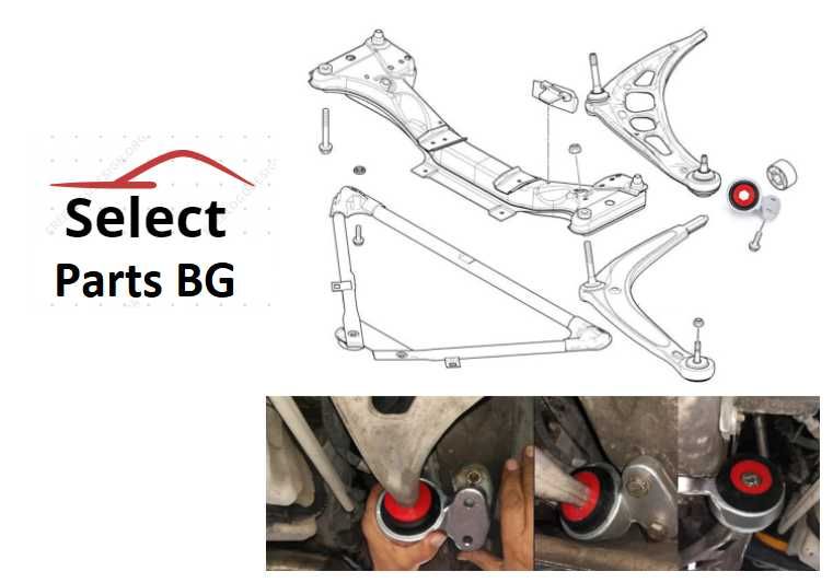 Полиуретанови Тампони носачи БМВ  BMW E46 E85