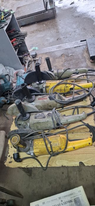 Болгарки разных размеров