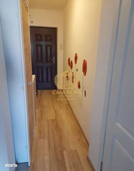 Apartament 2 camere 40mp, cartier Manastur, centrala proprie, AC