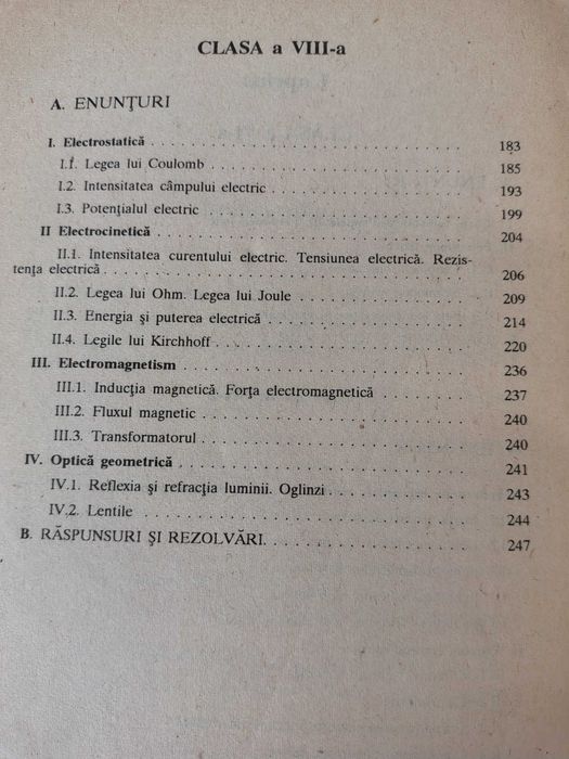 Probleme de fizica pentru gimnaziu Cls.VI-VIII - Florin Măceșanu