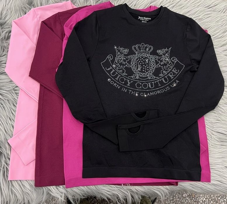 Бренд: Juicy Couture  
Размеры: S, M, L  
Доступные расцветки и принты