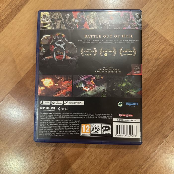 PS5 Hades играна веднъж