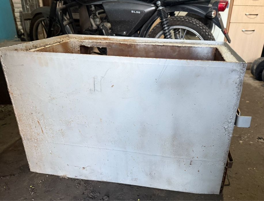 Железная печка новая