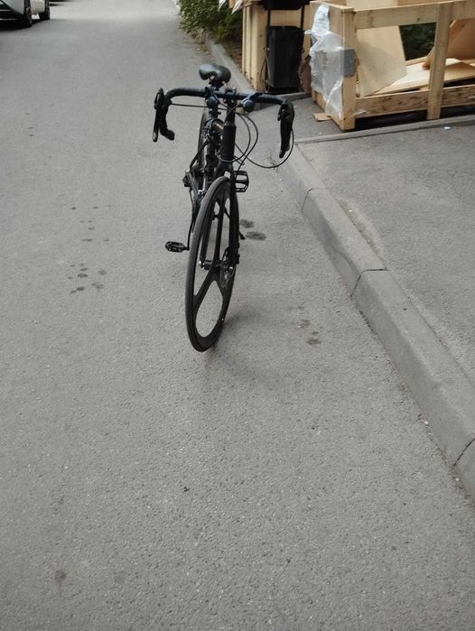 Шоссейник - Черный фикс,fix