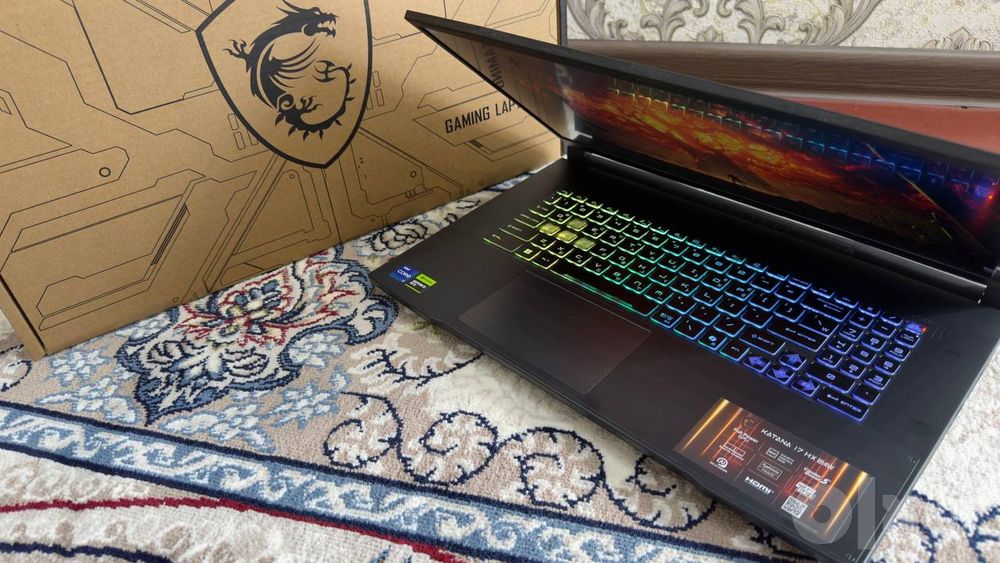 Игровой ноутбук MSI KATANA i7-14650HX/ОЗУ 16гб/RTX5060 8гб/SSD 512гб