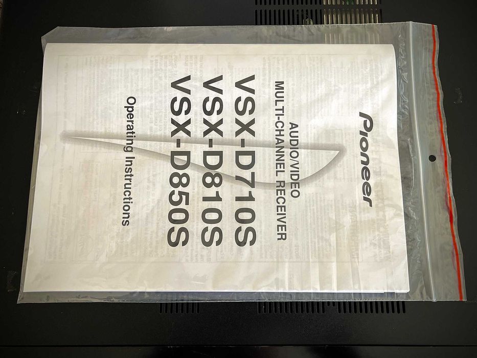 Рисийвър Pioneer VSX-D810S (Audio / Video Multi-Channel Receiver)