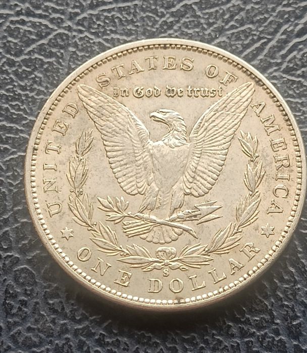 Moneda 1 dolar american 1885