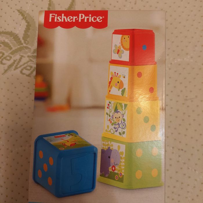 Fisher price  stack and explore blocks