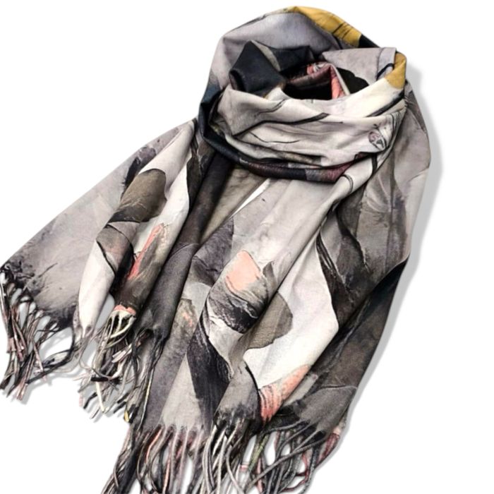 ПРОМО НОВИ кашмирени шлове с красиви десени и пухкави топли шалове