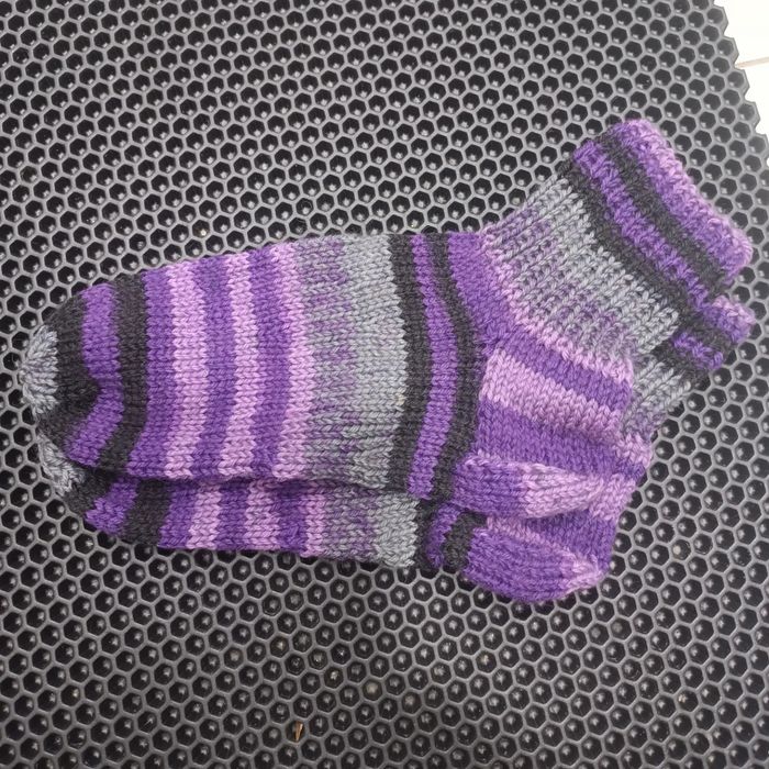 Вязанные носки и следки