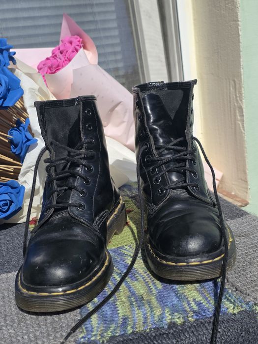 Dr Martens боти естествена кожа N39